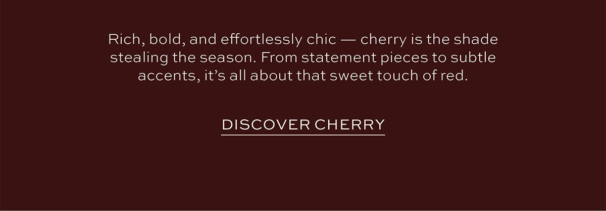 DISCOVER CHERRY