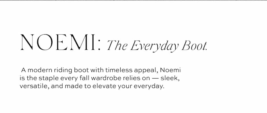 NOEMI BOOT