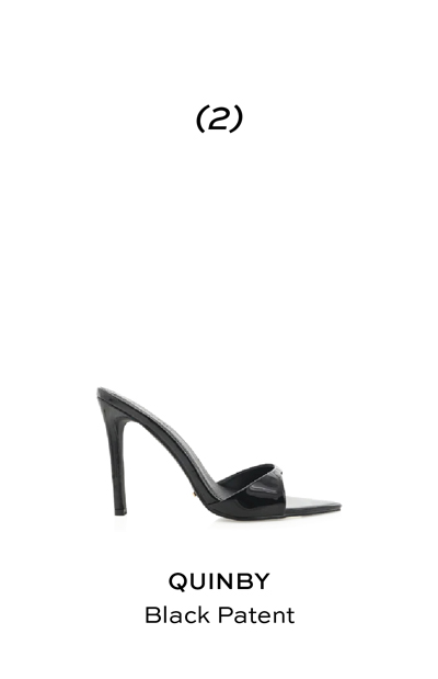 QUINBY - BLACK PATENT
