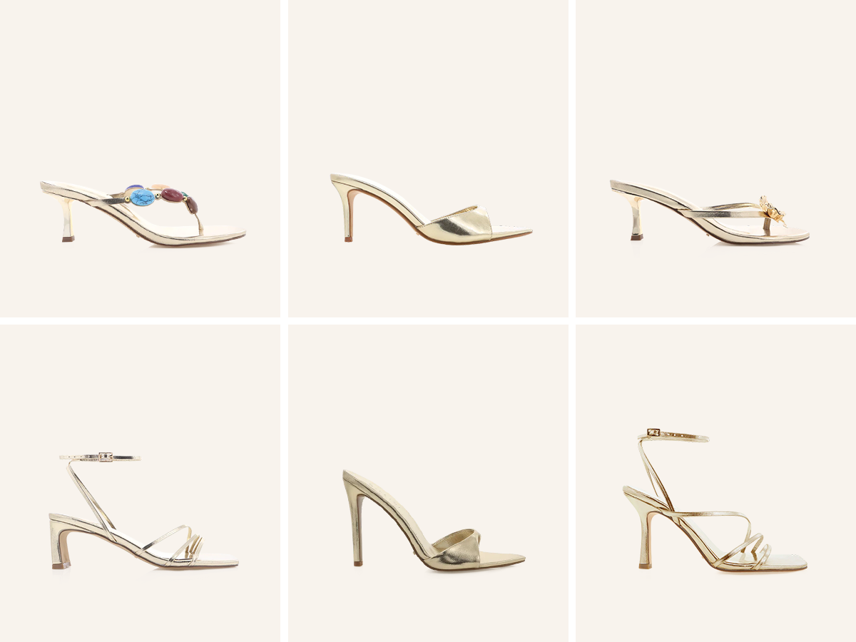 BILLINI | GOLD HEELS