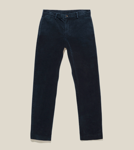 A product shot of Bills Khakis Weathered Moleskin –Classic Fit –M2