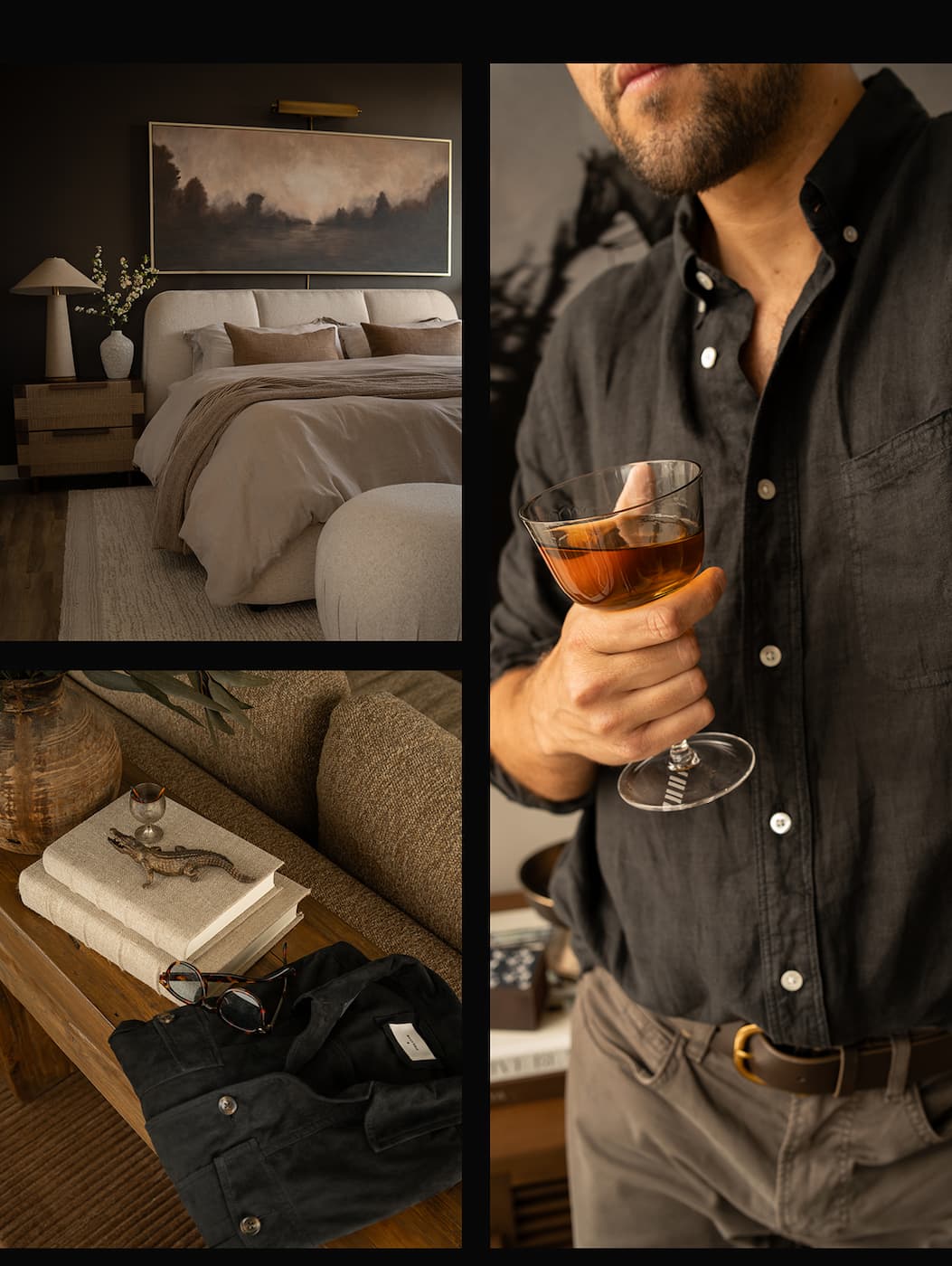 Shots of Thomas interior style