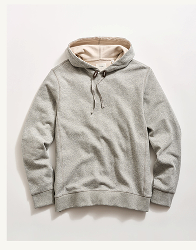 Rib Hoodie Pullover