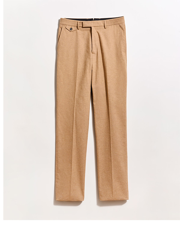 Flannel Flat Front