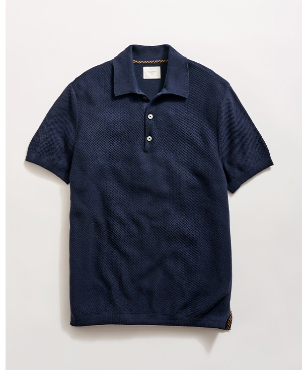 Pique Sweater Polo