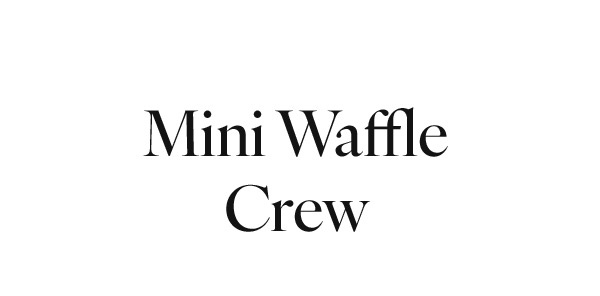 Mini Waffle Crew