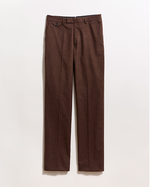Flannel Flat Front
