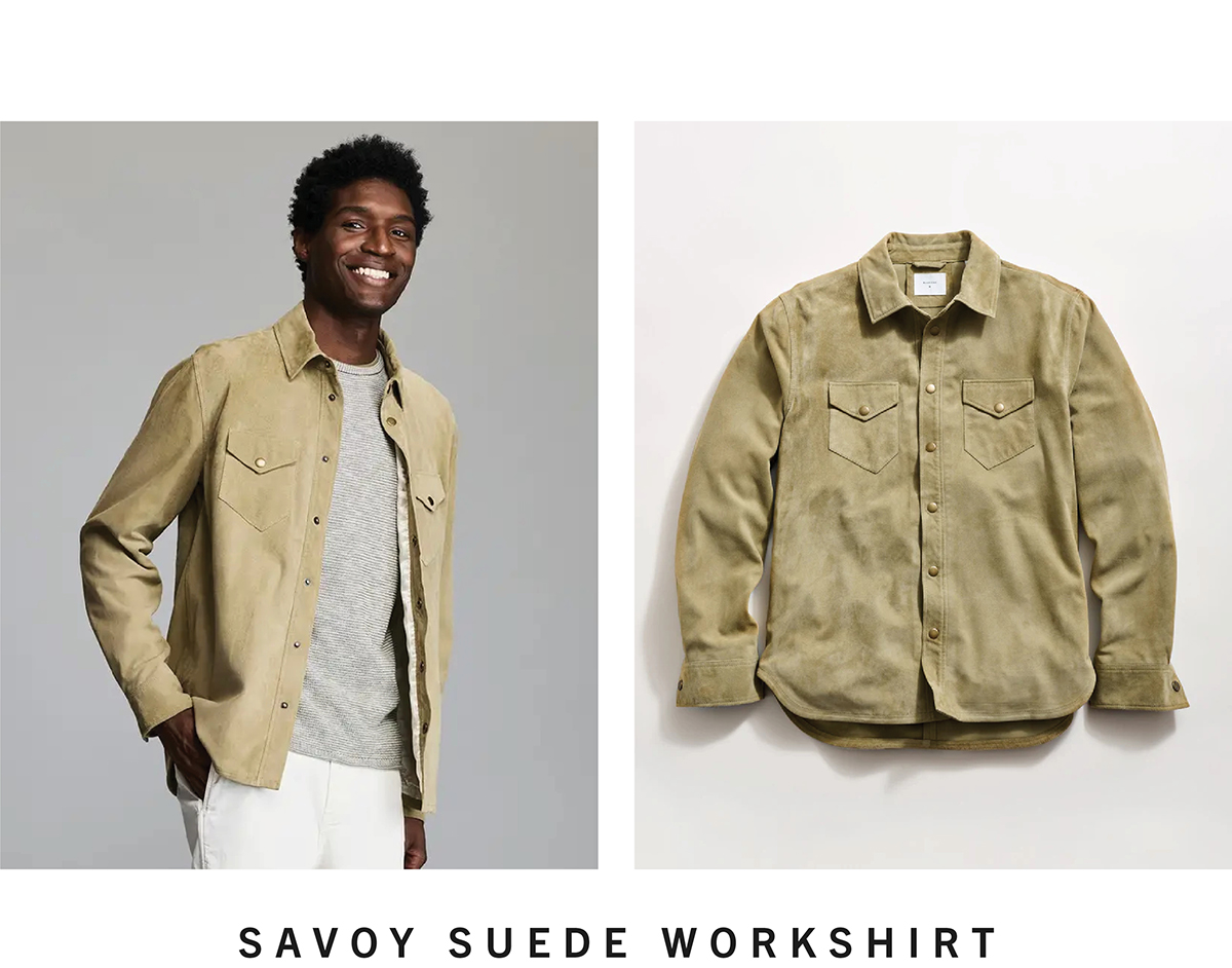 Savoy Suede Workshirt