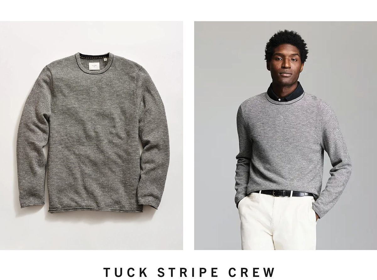 Tuck Stripe Crew