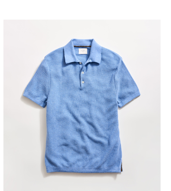 Pique Sweater Polo