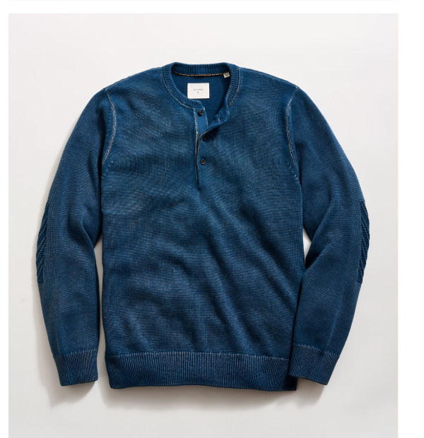 Garment Dyed Henley