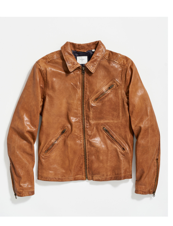 Blake Jacket in Saddle