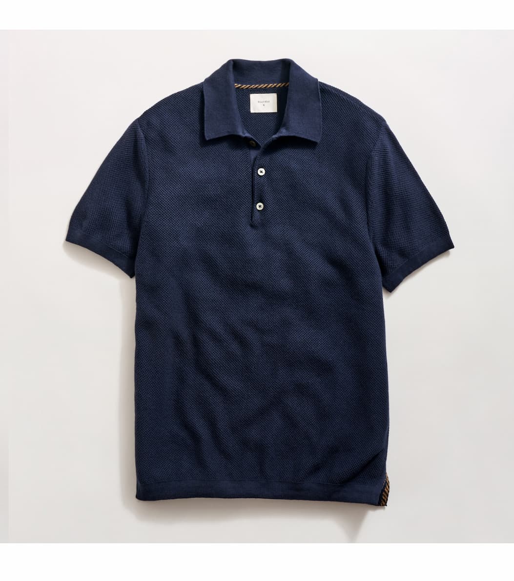 Pique Sweater Polo