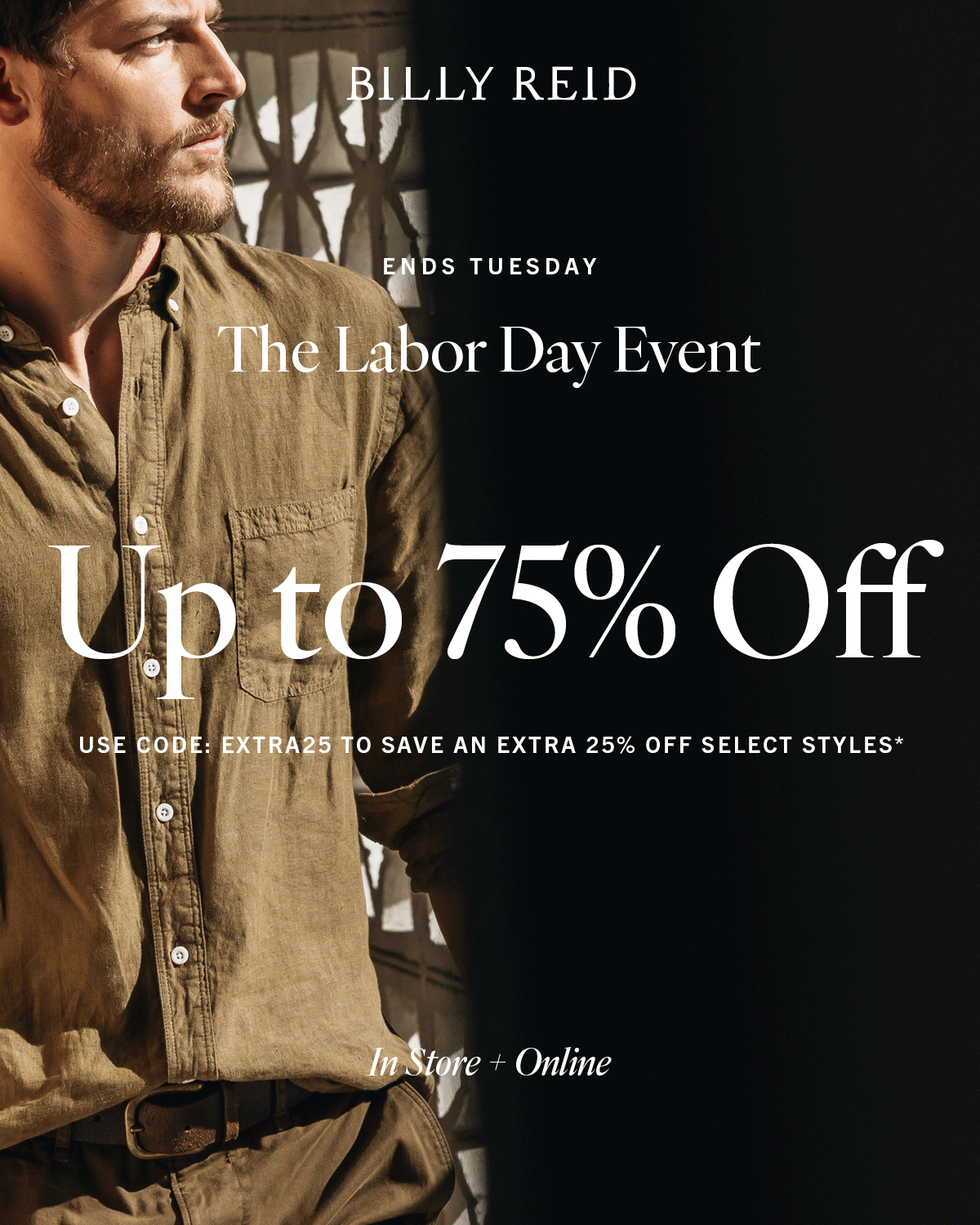 The Labor Day Event: up to 75% Off