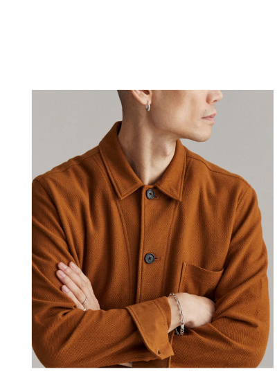 Pique Chore Coat