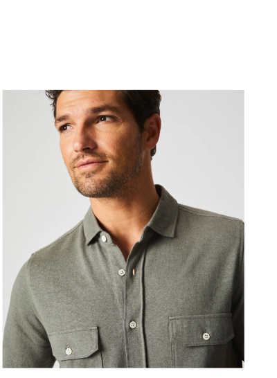 Hemp Cotton Knit Shirt