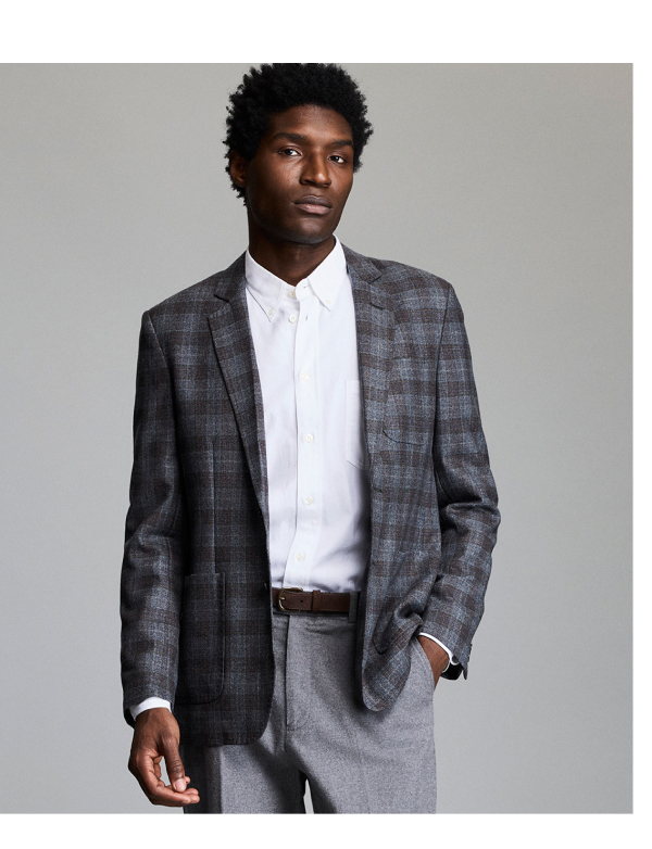 Shadow Plaid Archie Jacket