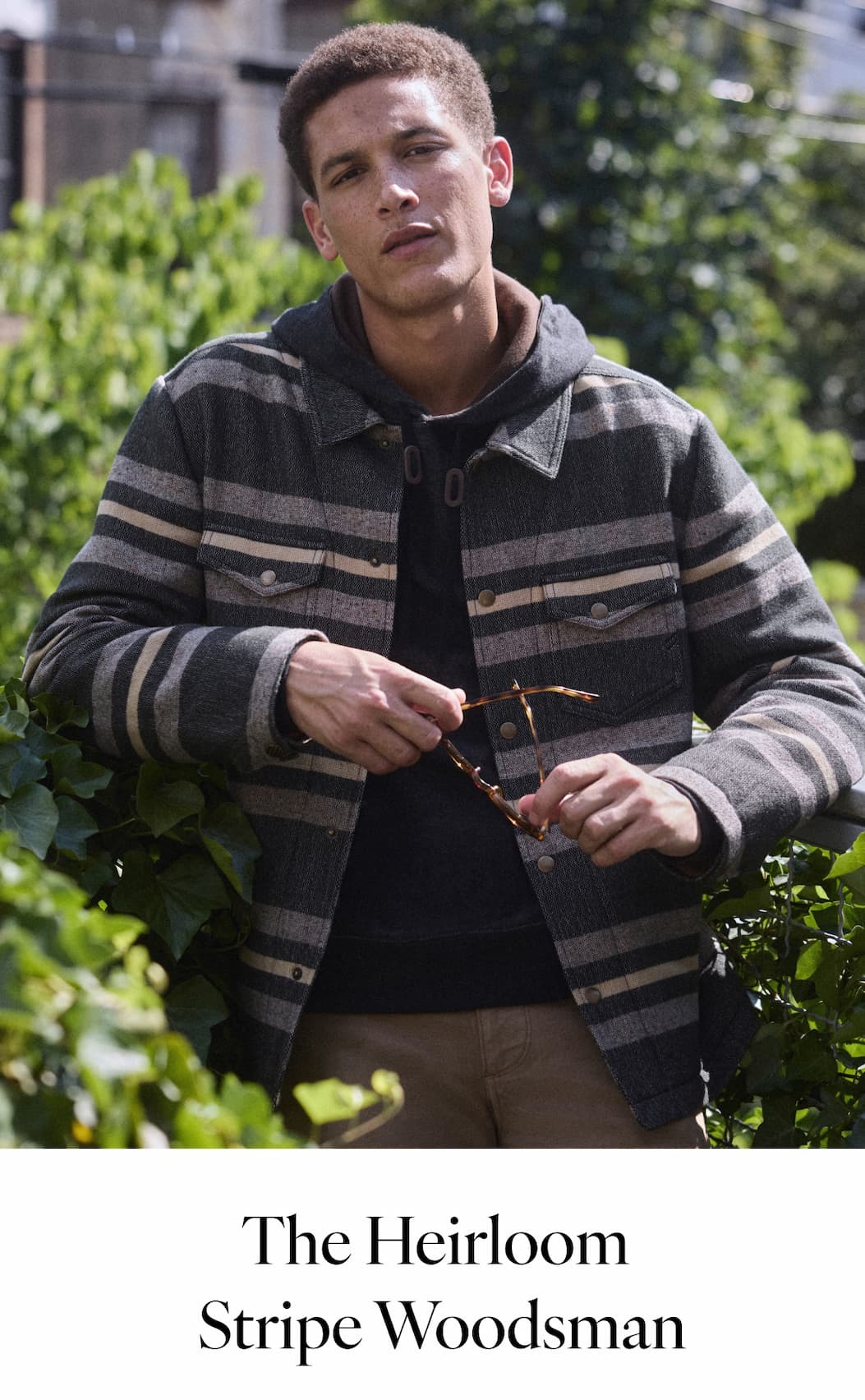 The Heirloom Stripe Woodsman Jacket