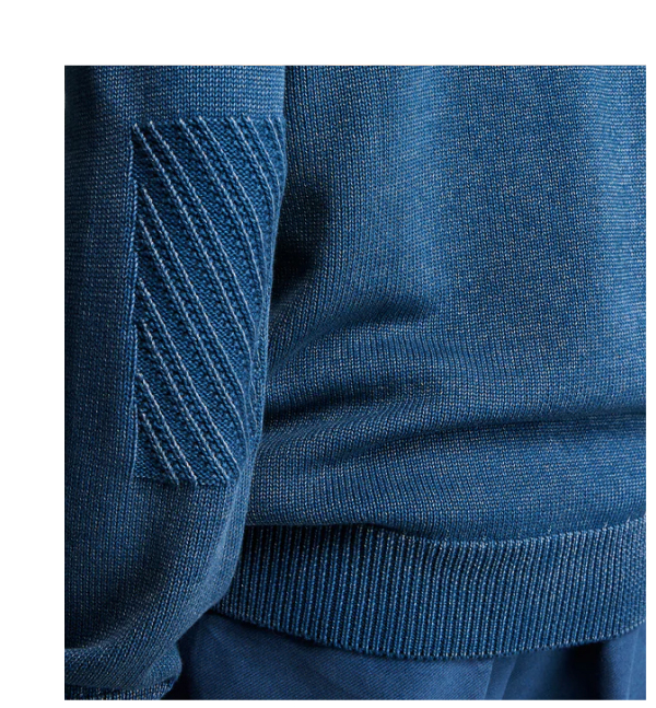 Garment Dyed Henley Sweater
