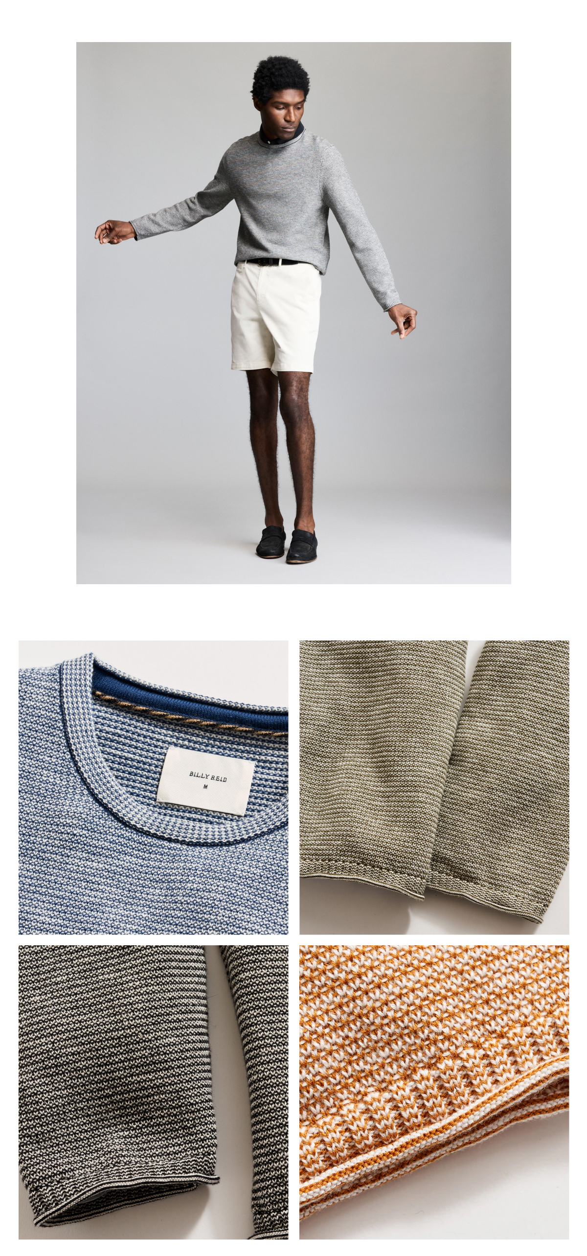 Slub Tuck Stripe