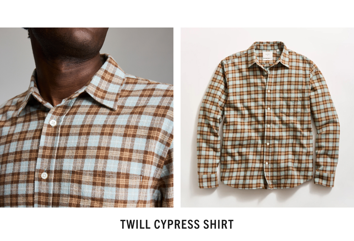 Twill Plaid Cypress Shirt