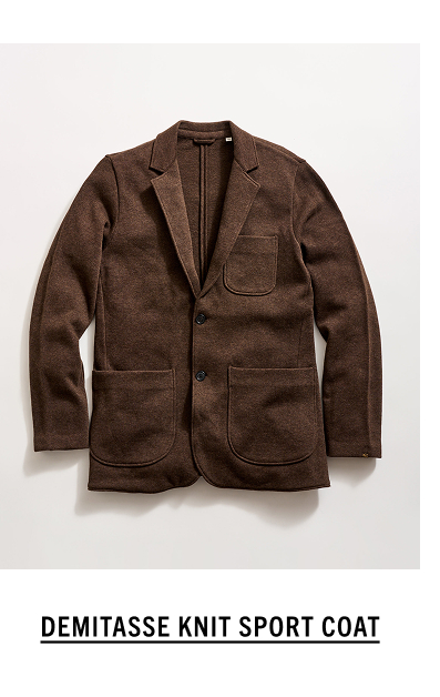 Demitasse Knit Sport Coat