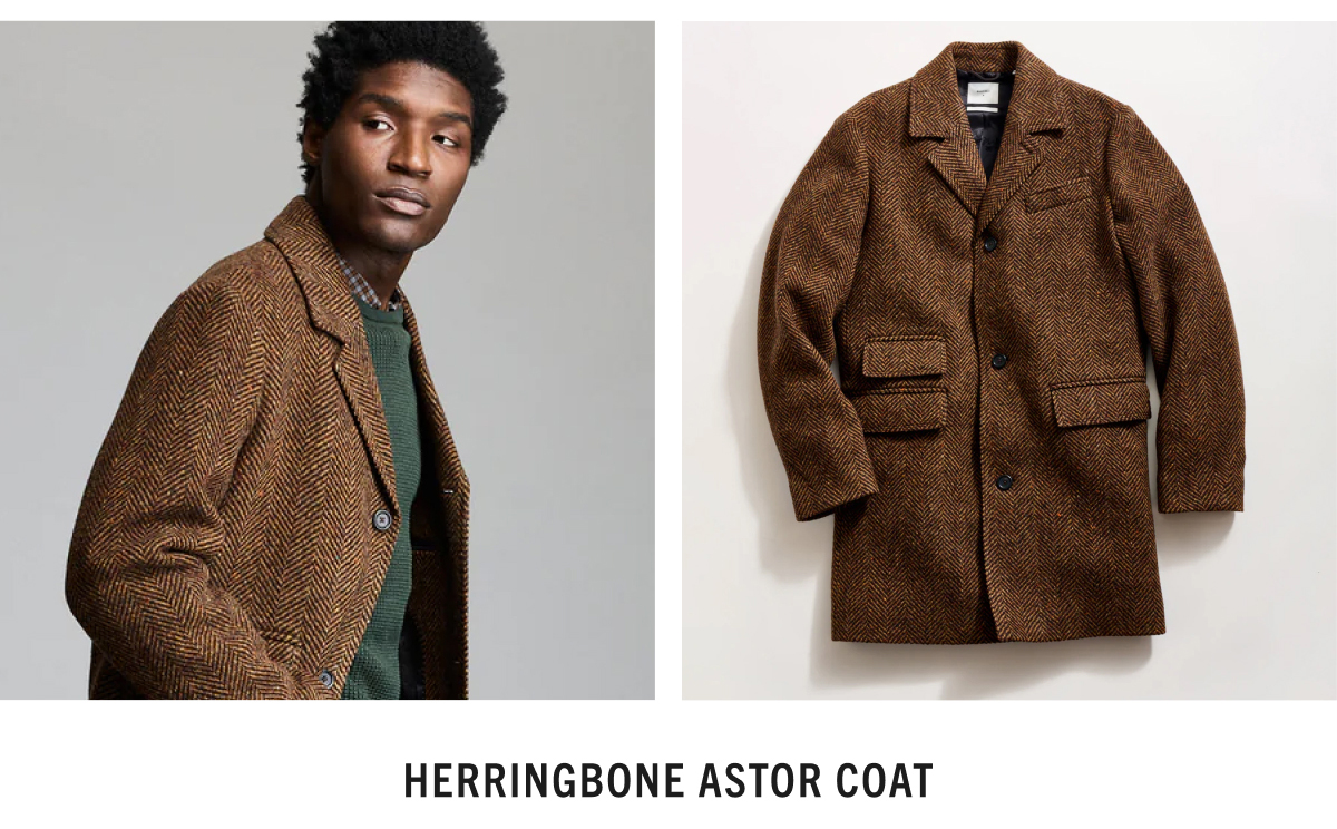 Herringbone Astor Coat