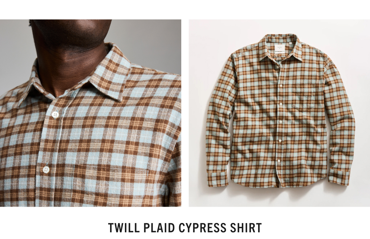 Twill Plaid Cypress Shirt
