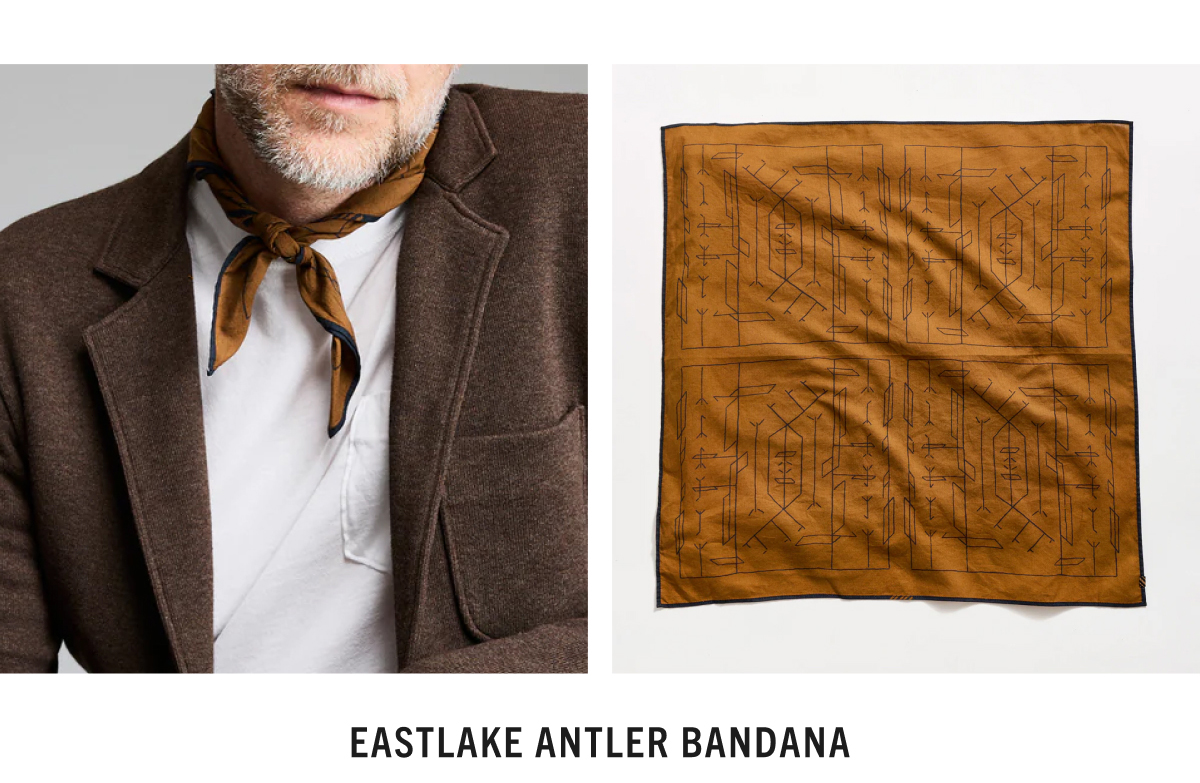Eastlake Antler Bandana