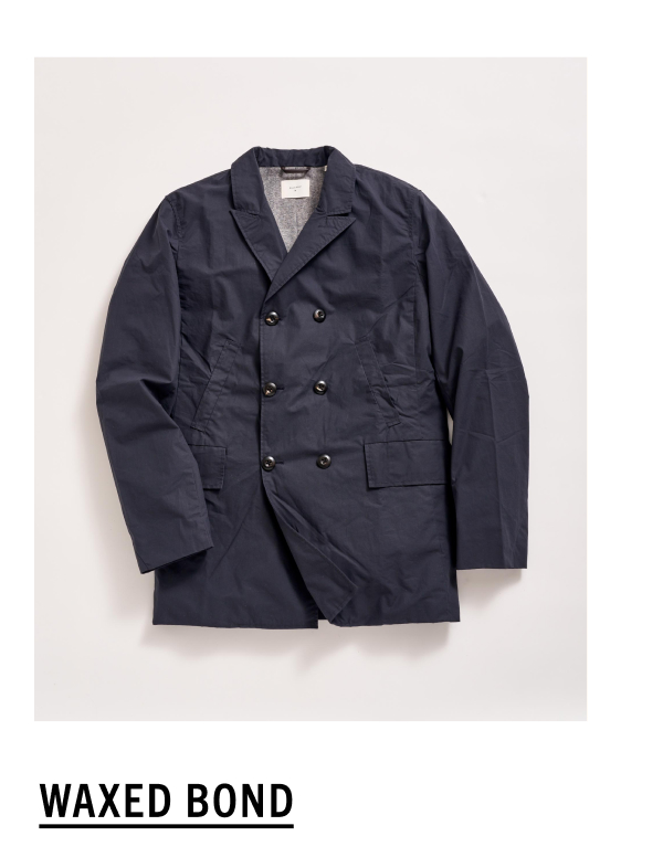 Waxed Bond Peacoat