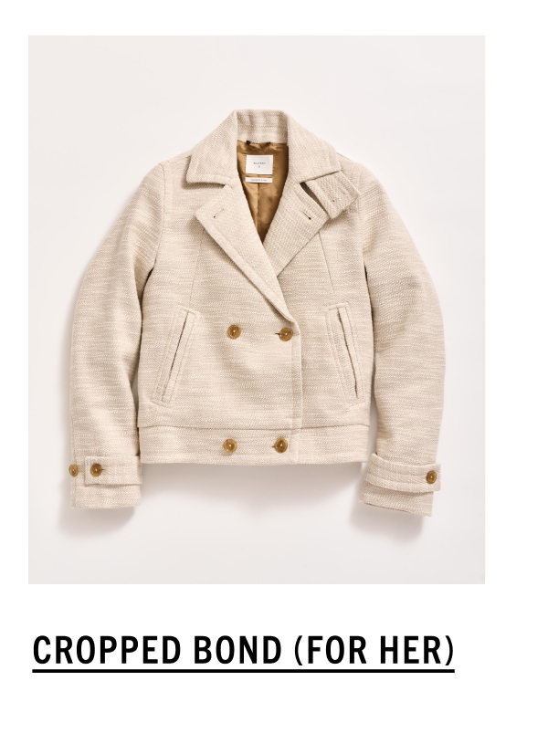 Cropped Spring Bond Peacoat