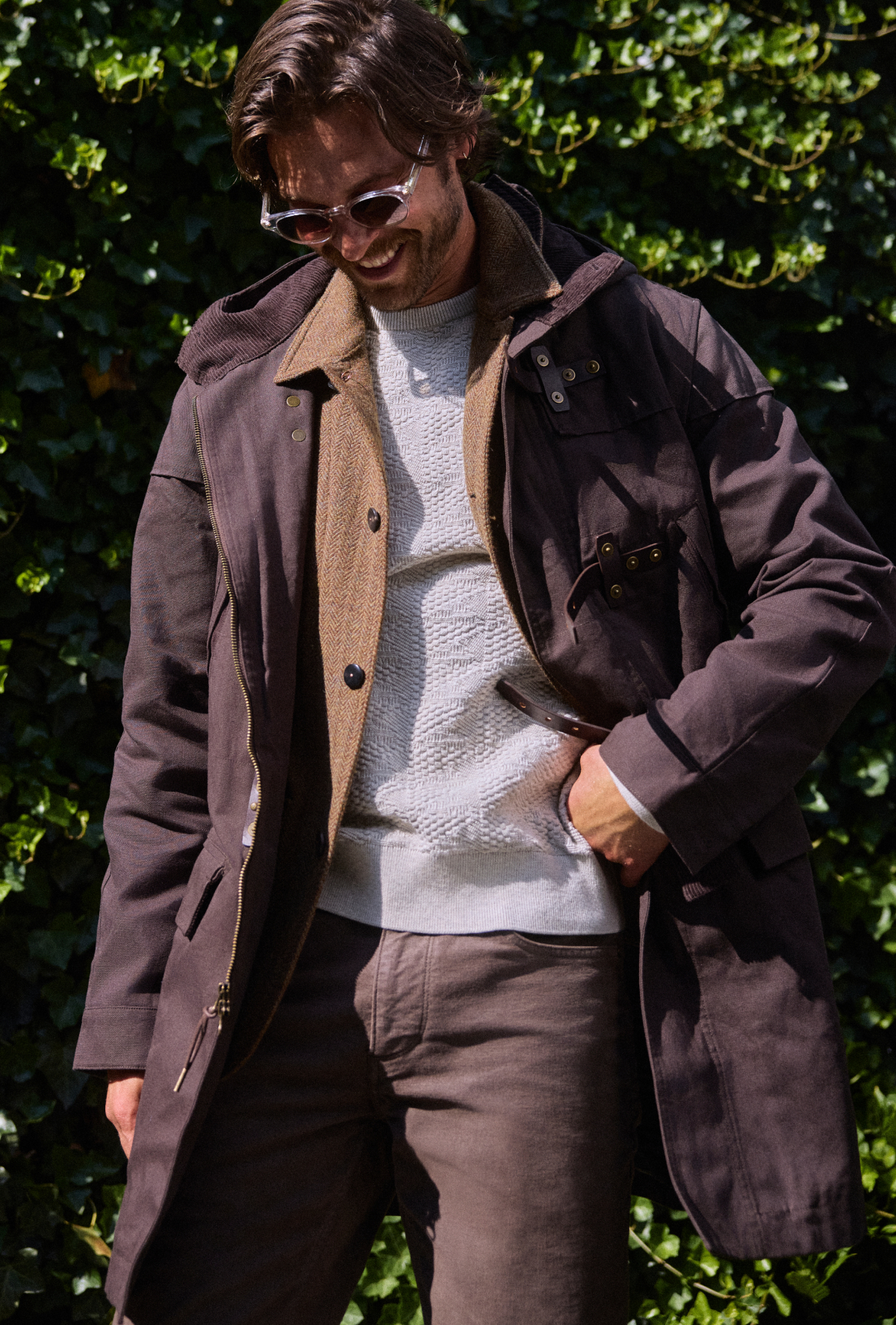 Model wears the Duffle Coat