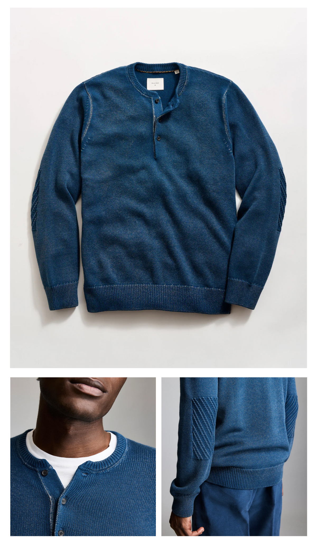 Garment Dyed Henley