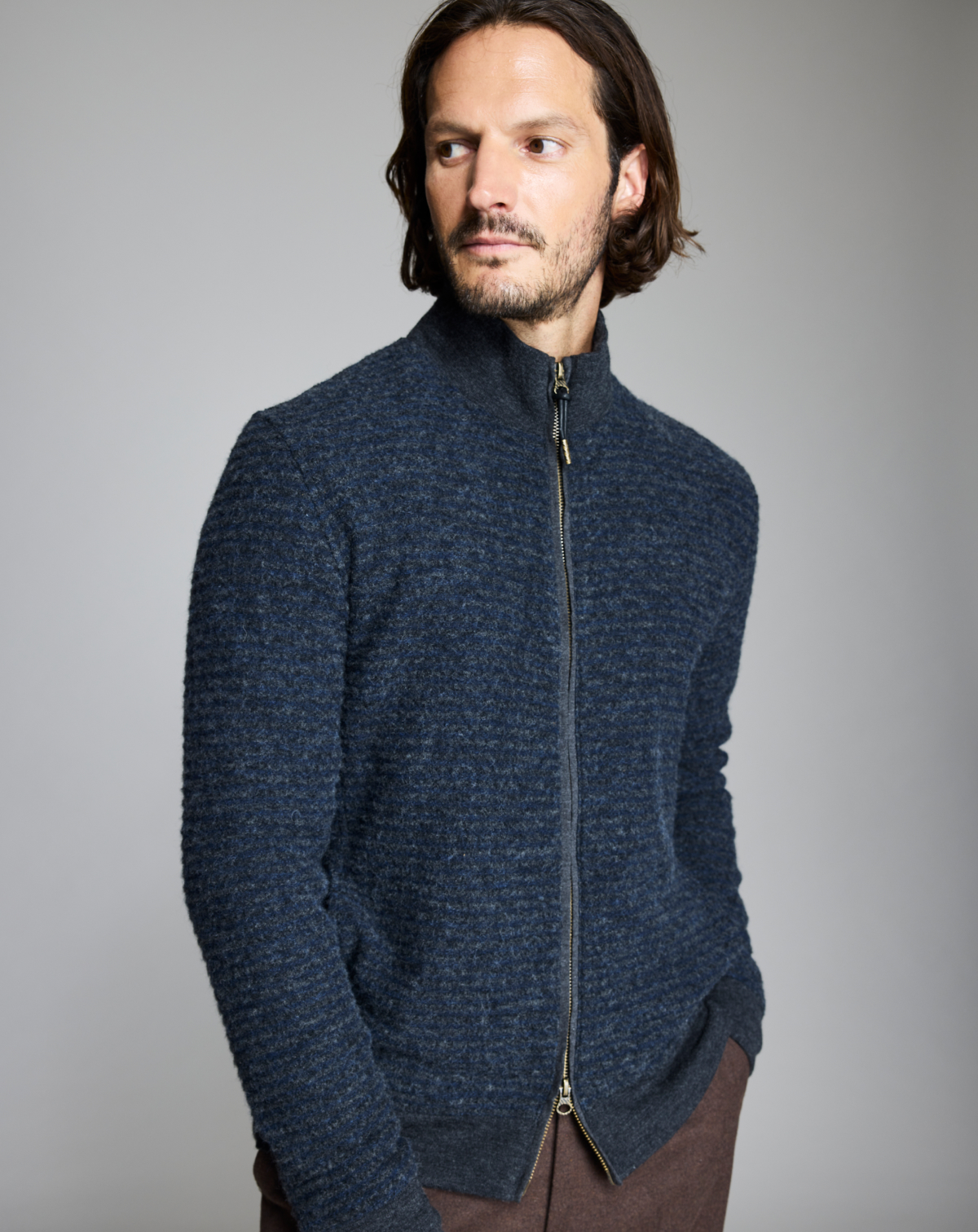 Numajiri Boucle Track Jacket