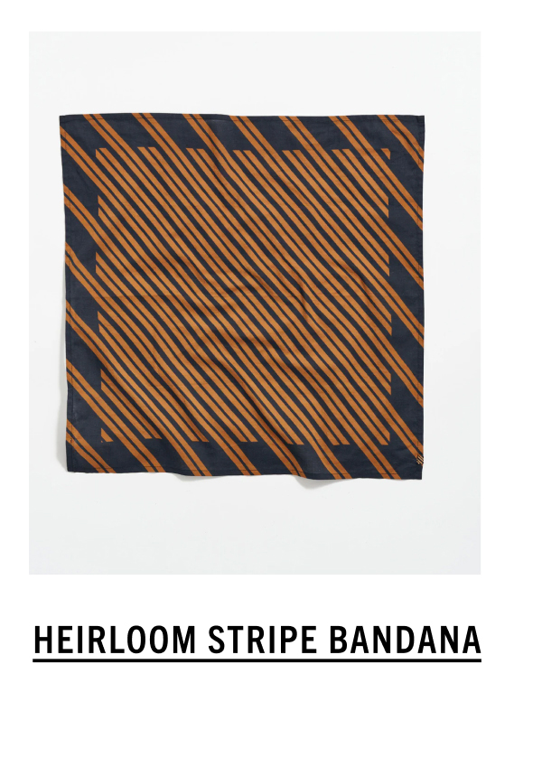 Heirloom Stripe Bandana