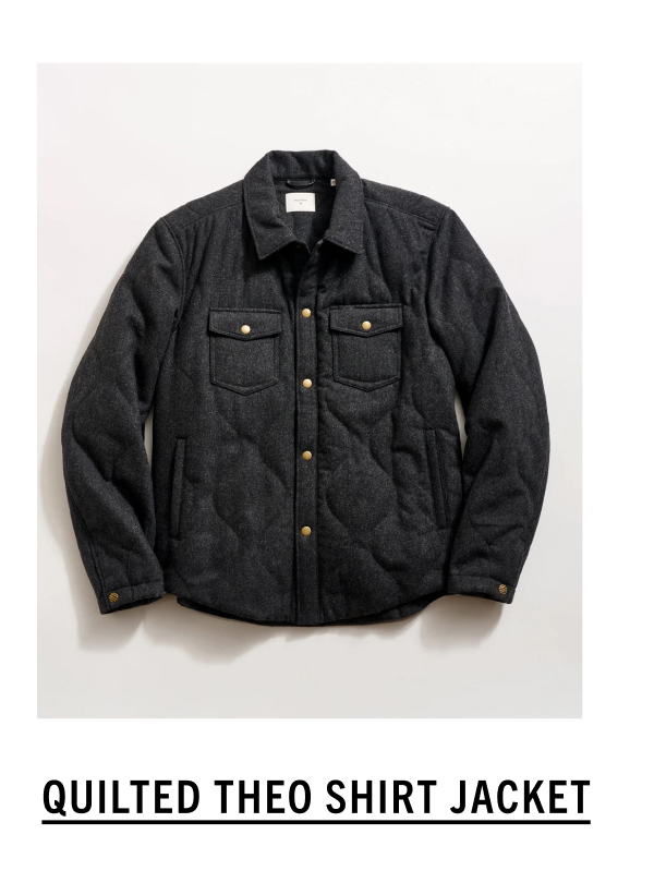 Quilted Theo Shirt Jacket