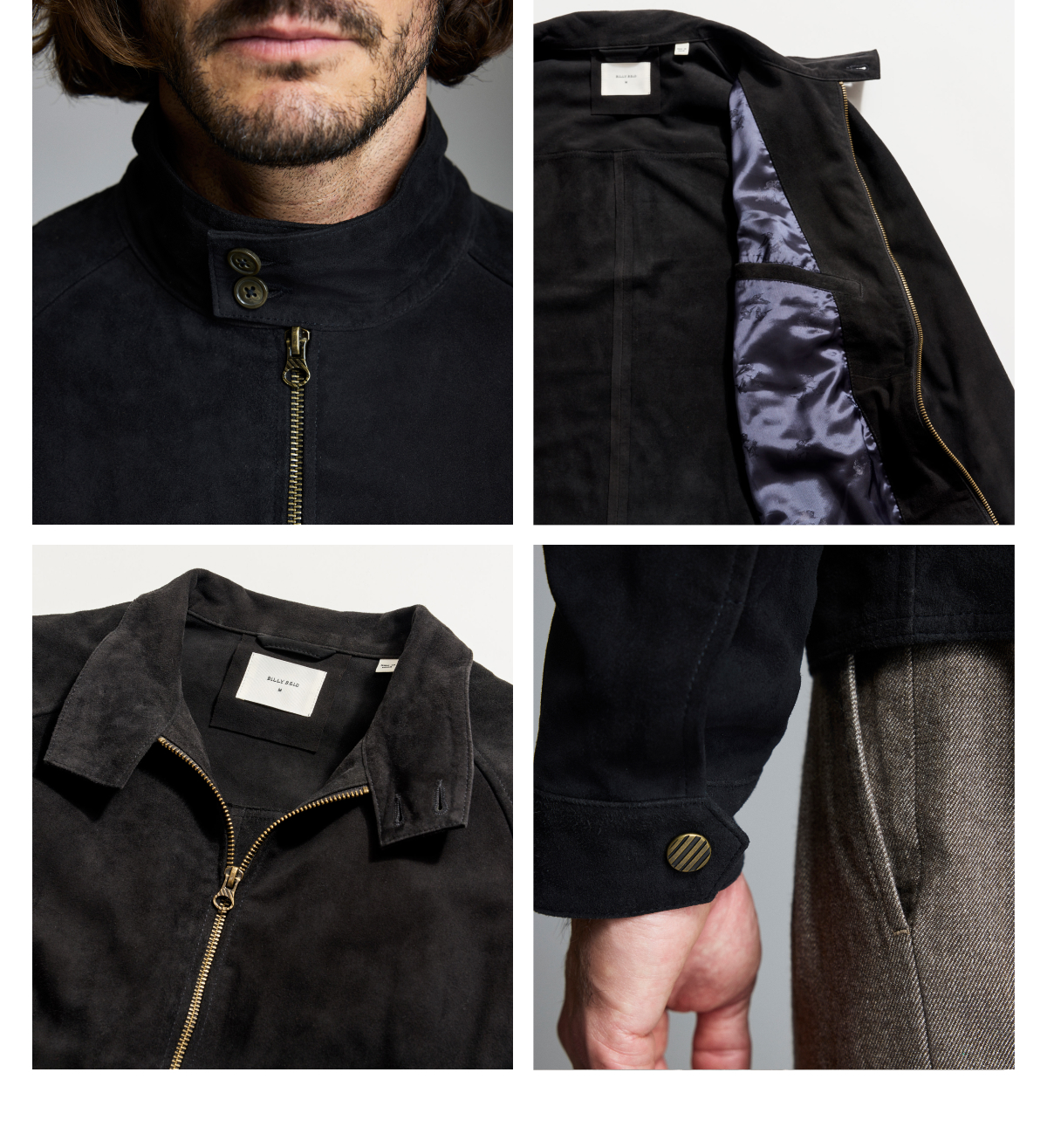 Detail shots of the jacket.