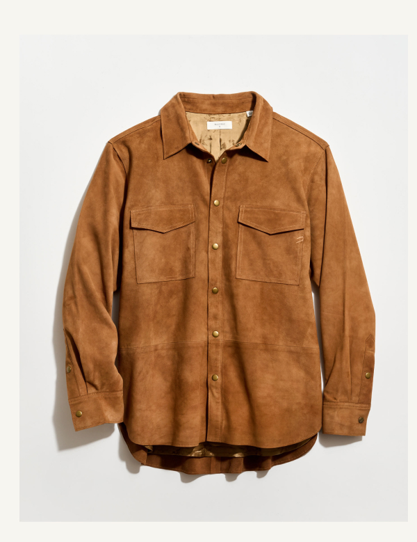 Suede Utility Shirt