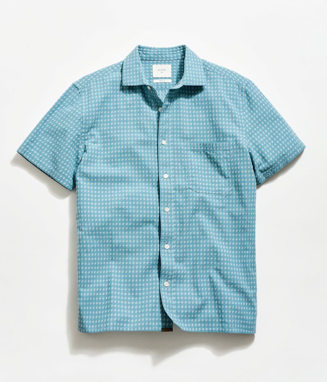 Short Sleeve Check Dobby Treme Shirt