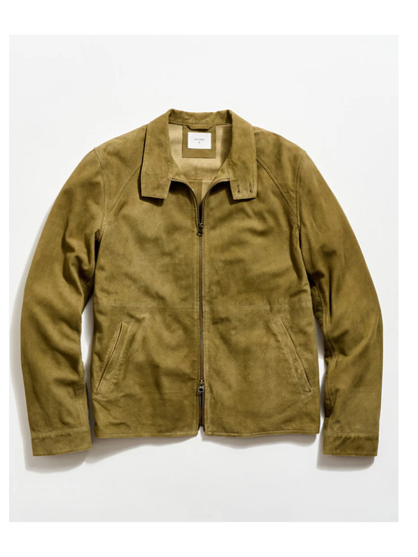 Green Suede Jacket