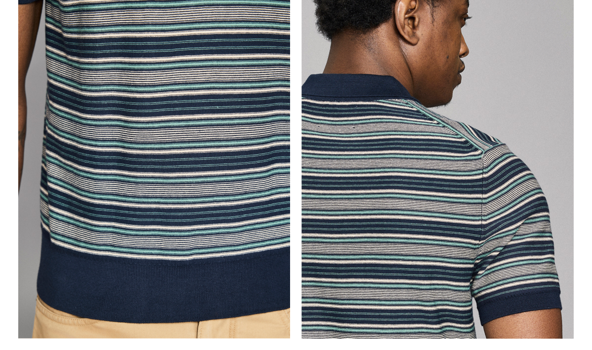 Vintage Stripe Polo