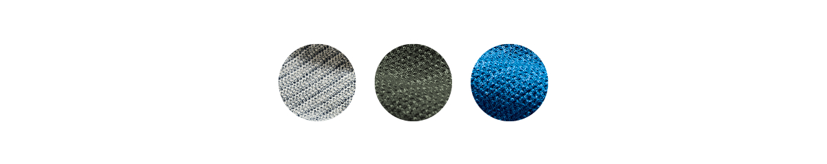 Colors in the textured treme shirt, available in Rosin Heather (a deep moss green), grey heather, and blue sapphire heather
