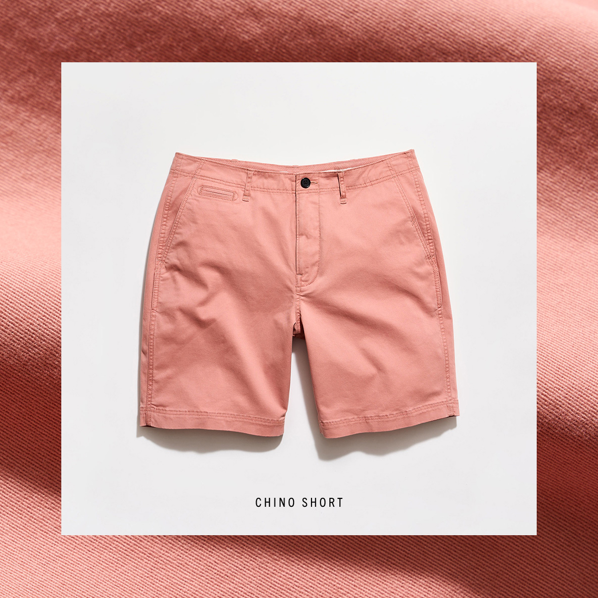 Chino Short in Salmon