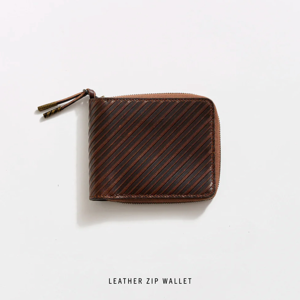 Leather Zip Wallet