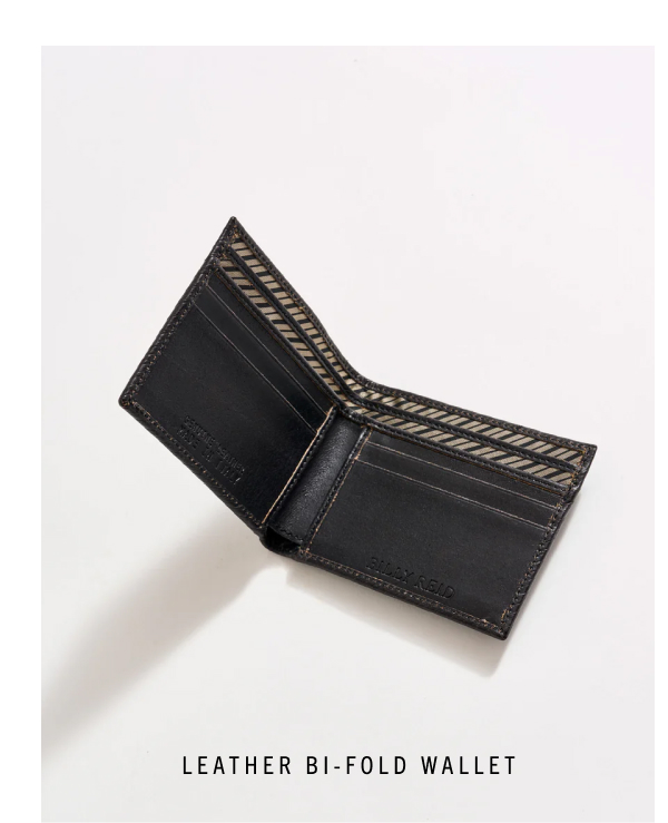 Leather Bifold Wallet