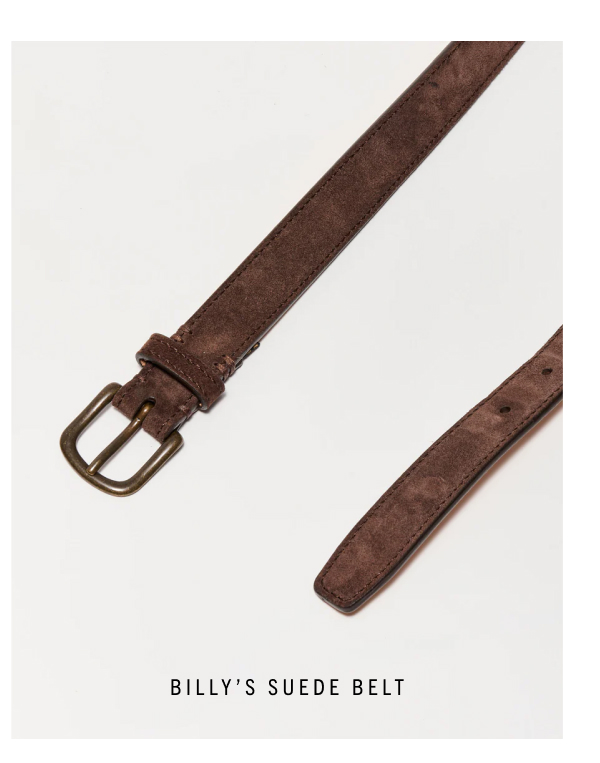 Suede Belt