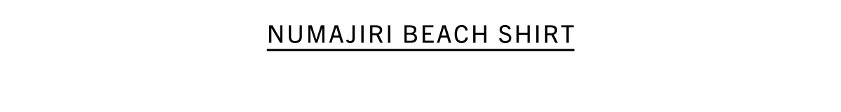 Numajiri Beach Shirt