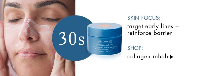 SKIN FOCUS: target early lines + reinforce barrier. SHOP: collagen rehab