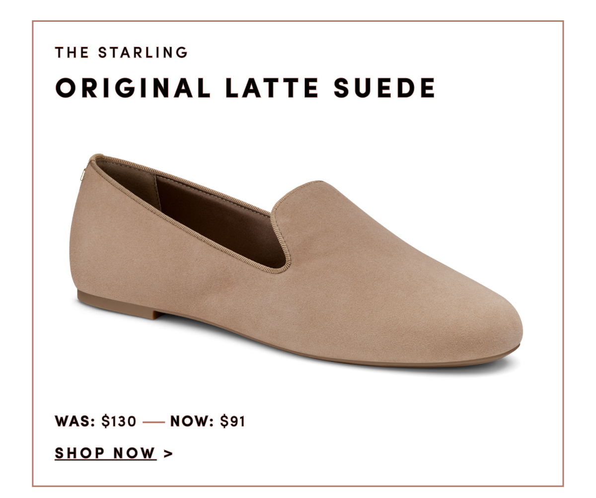 Starling Original Latte Suede