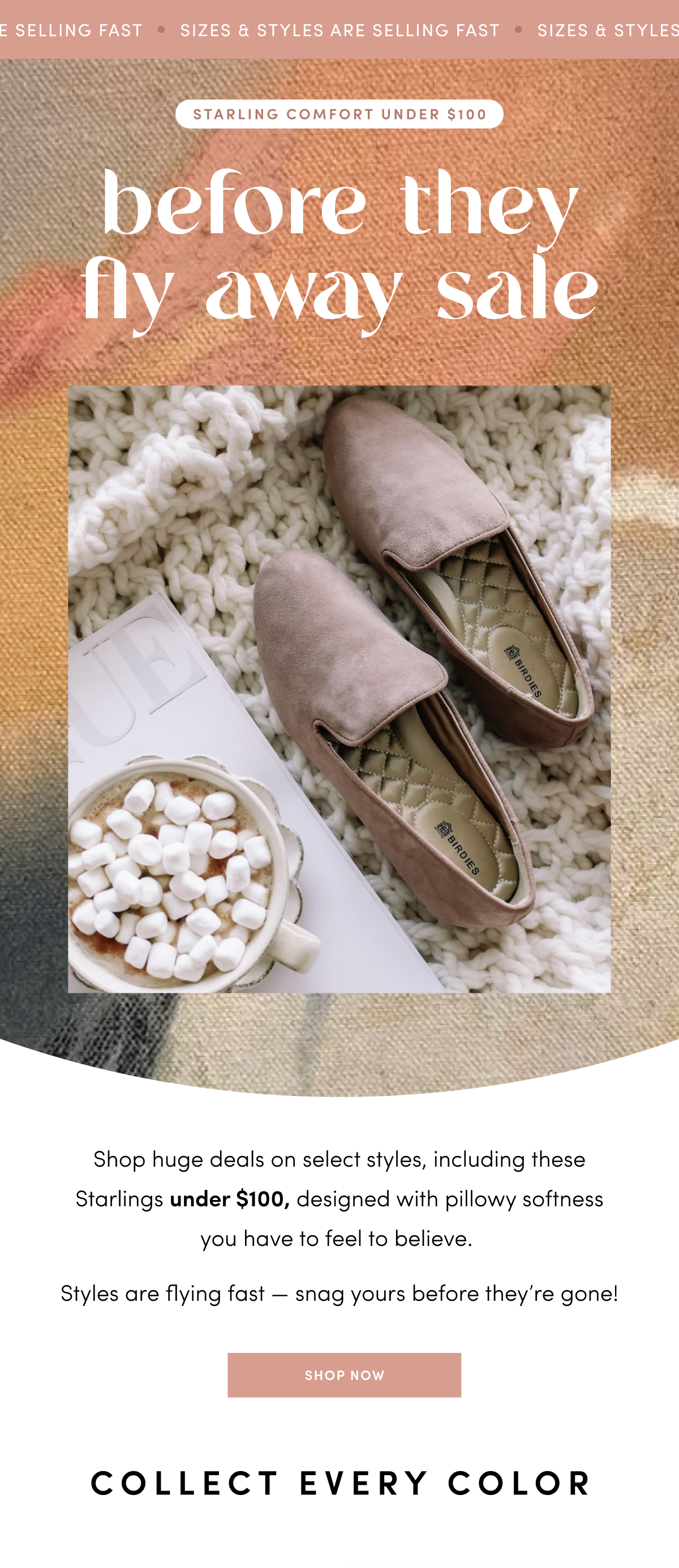 Starling comfort under $100